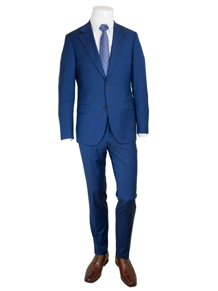 Blue on sale skinny suit