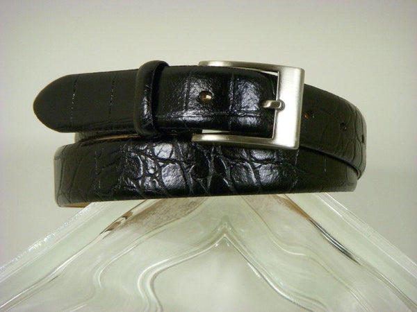 Paul Lawrence 21573 100% Genuine Leather Boy's Belt - Black - Heritage  House Boy's Suits