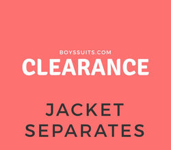 Boy's Clearance-Jacket Separates