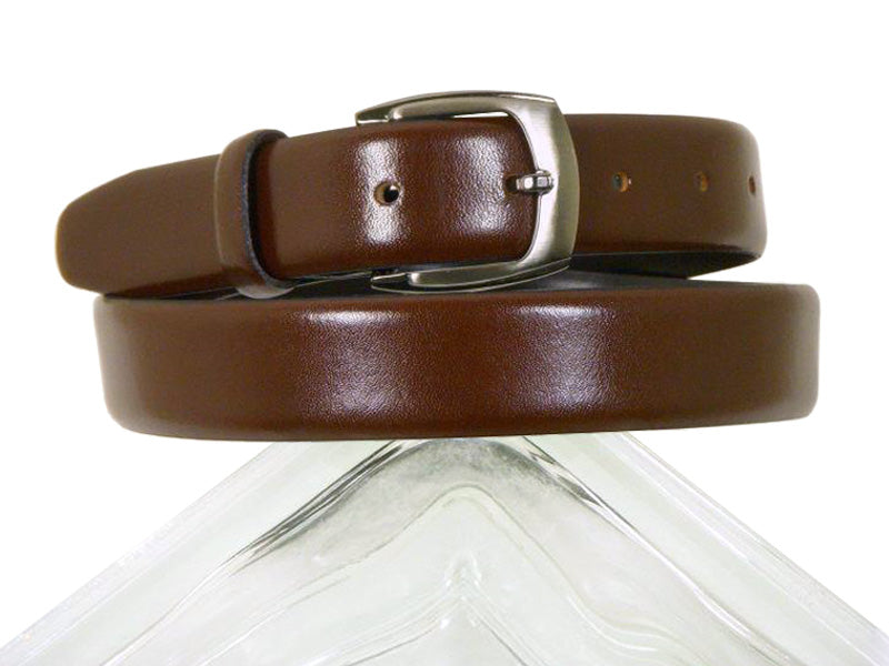 Paul Lawrence 2703 Boy's Belt - Glazed Calf - Brown