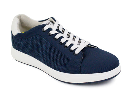 Florsheim 33567 - Young Men's Shoe - Knit Lace to Toe Sneaker - Navy