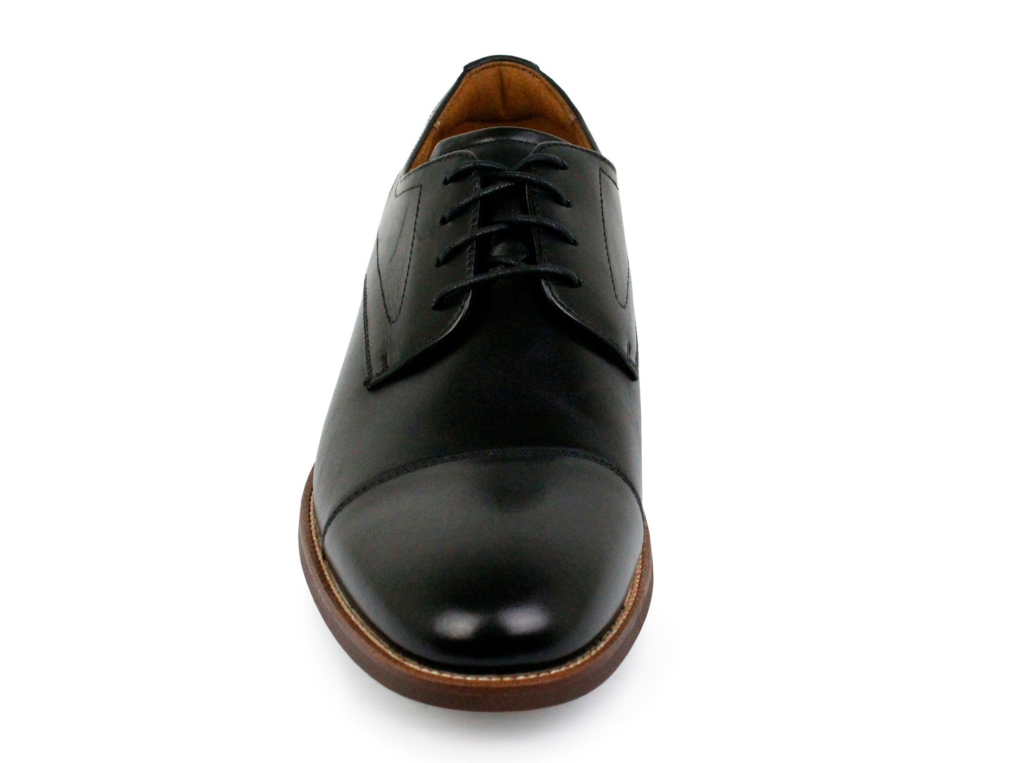 Florsheim 33747 Young Men's Shoe - Cap Toe - Black