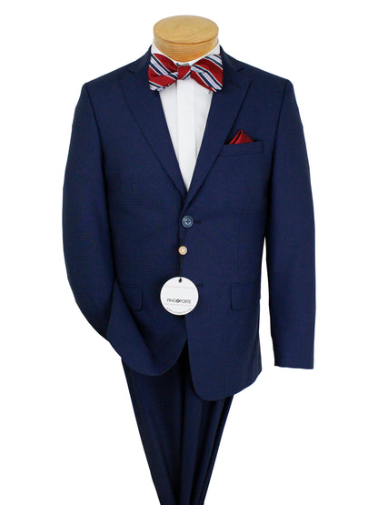 PinoPorte 35905 Boy's Suit - Tonal - Navy