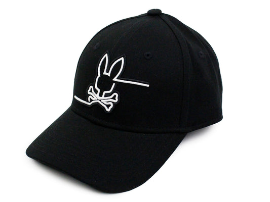 Psycho Bunny 36352 Boy's Hat- Chester - Black