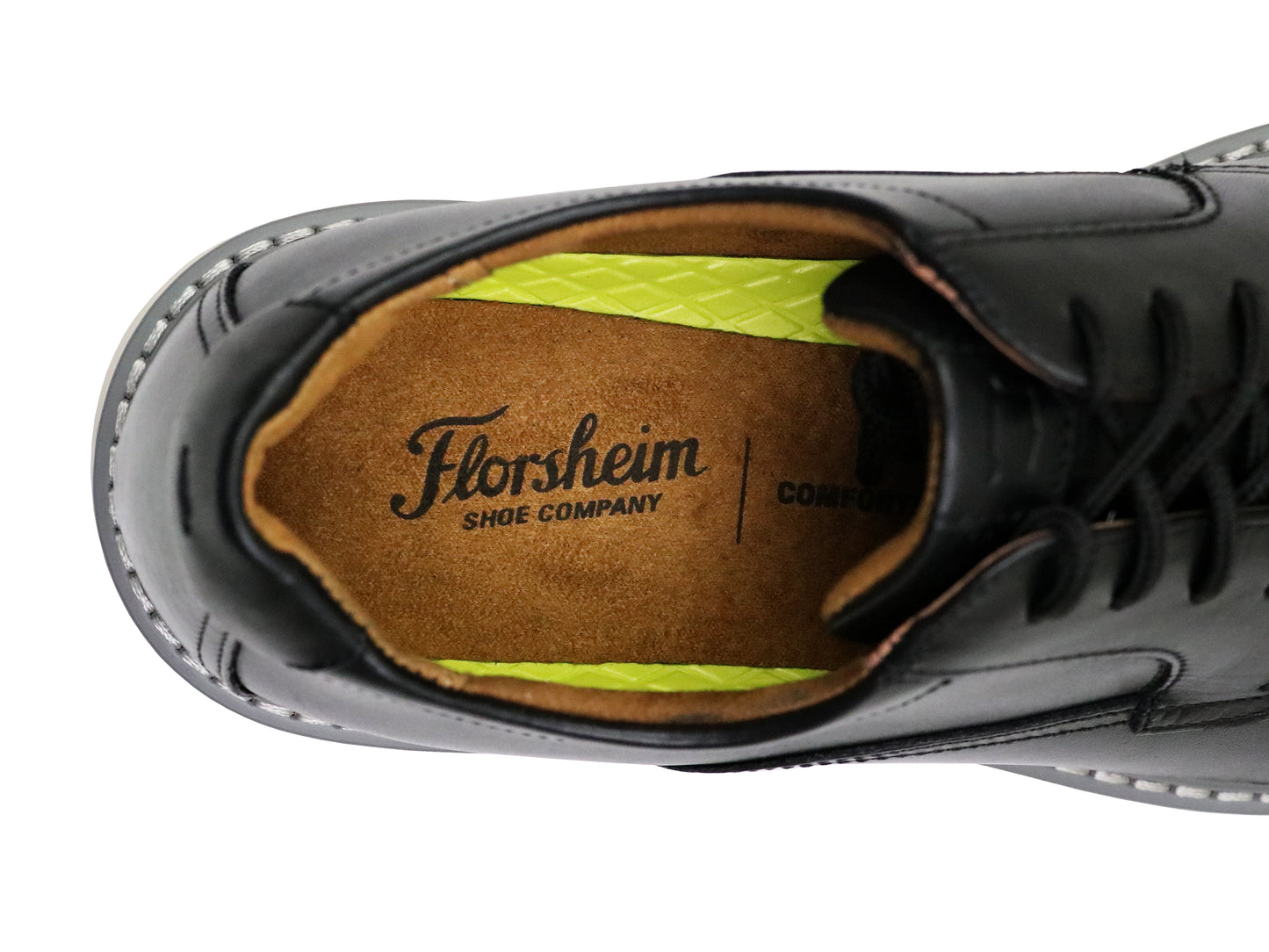 Florsheim 36762 Young Men's Shoes - Norwalk Plain Toe Oxford Milled - Black