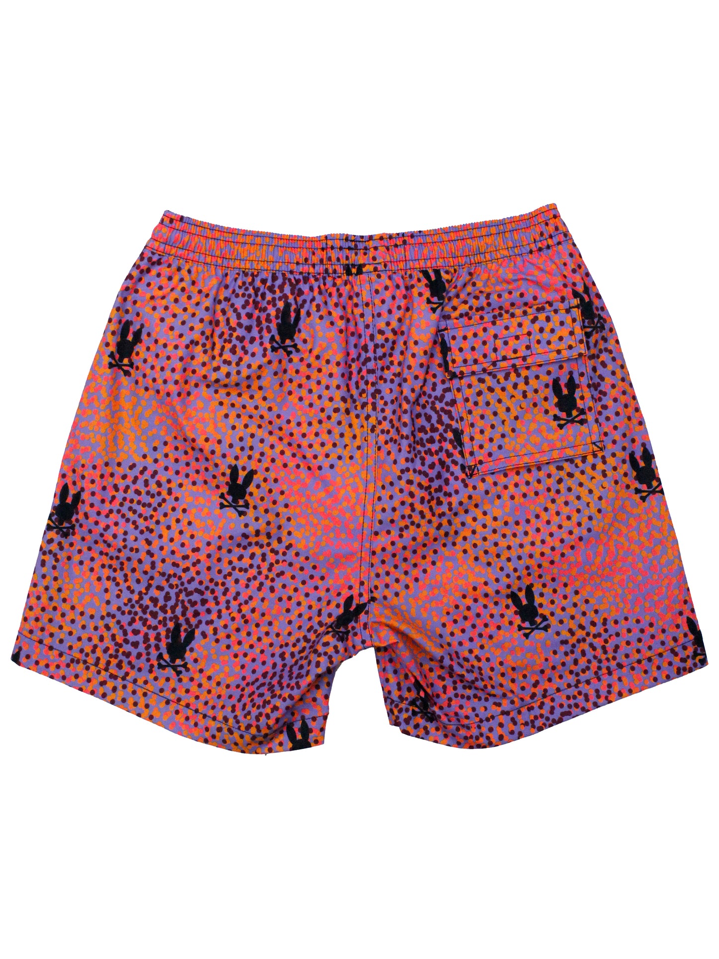 Psycho Bunny 36823 Boy's Swim Trunks - Chicago - Lavender/Purple