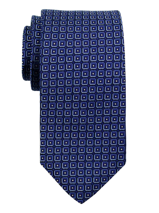 Dion 37029 Boy's Tie - Neat - Navy/Sky