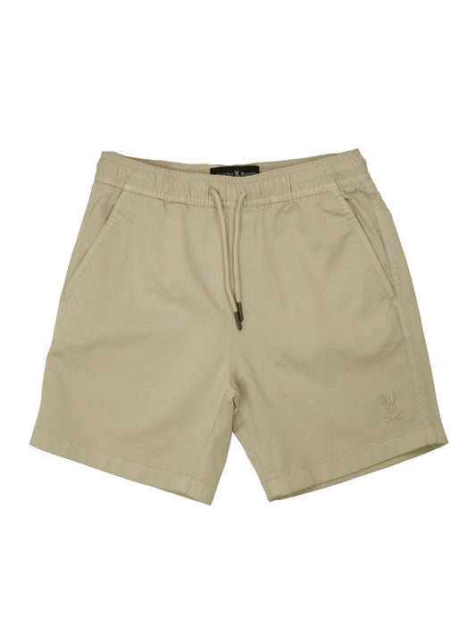 Psycho Bunny 37338 Boy's Short - Willis Tencel - Natural Linen