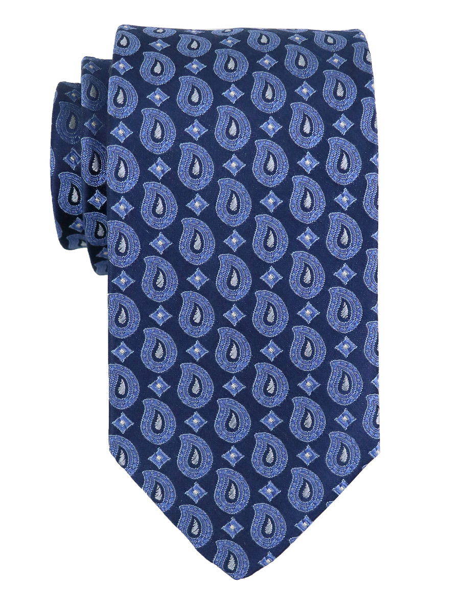 Dion 37673 Boy's Tie - Tear Drop - Navy/Blue