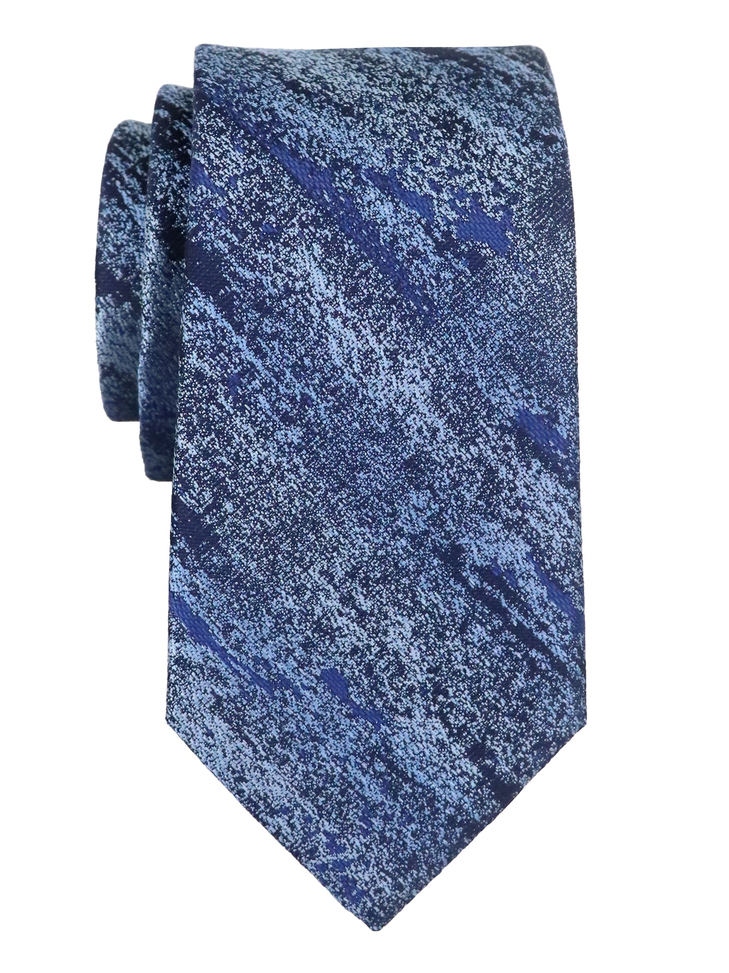 T.O. 37919 Boy's Tie - Abstract - Sky/Navy