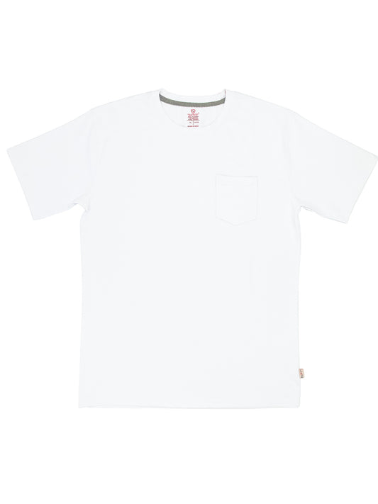 Leo & Zachary 38292 Boy's Short Sleeve Tee - Stretch - White