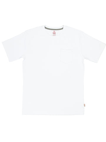 Image of Leo & Zachary 38292 Boy's Short Sleeve Tee - Stretch - White