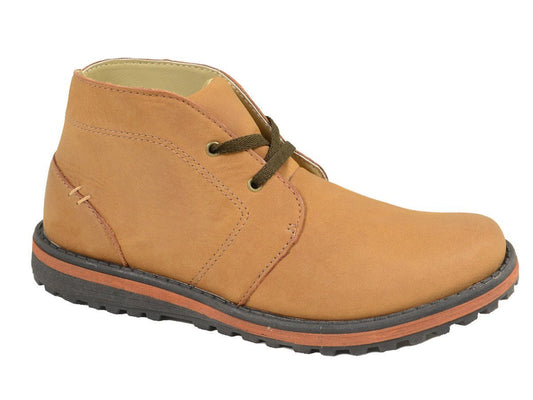 Boy's Shoe 20022 Saddle Tan Boot Boys Shoes Umi 