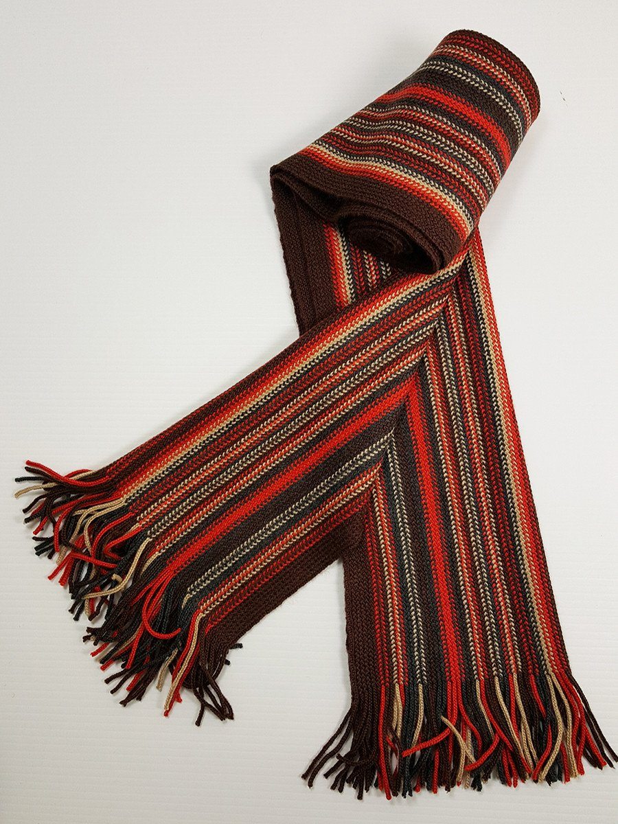 Young Men's Scarf 20931 Orange/Rust Young Mens Scarf Bruno Piattelli 