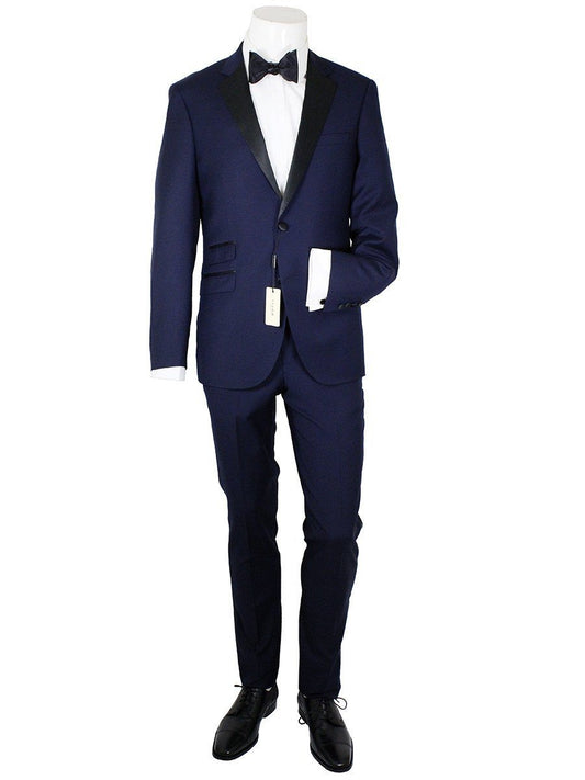 Maxman 20967 100% Wool Young Men's Tuxedo - Solid - Blue Young Mens Tuxedo Maxman 