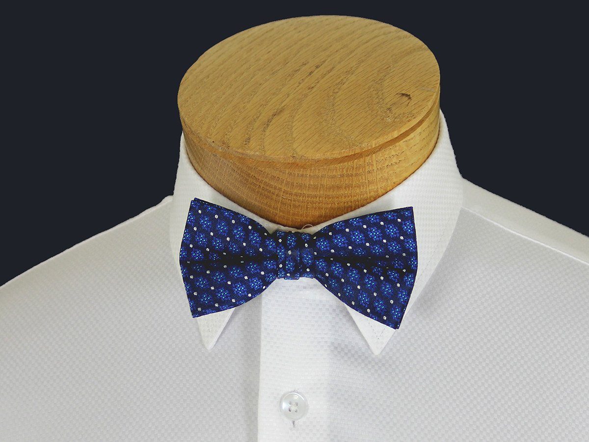 Boy's Bow Tie 21130 Blue/Navy Neat Boys Bow Tie Heritage House 