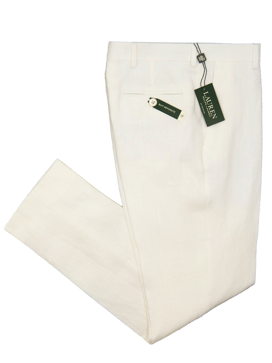 Boy White The Linen-Cotton Pull-On Pant by Janie and Jack