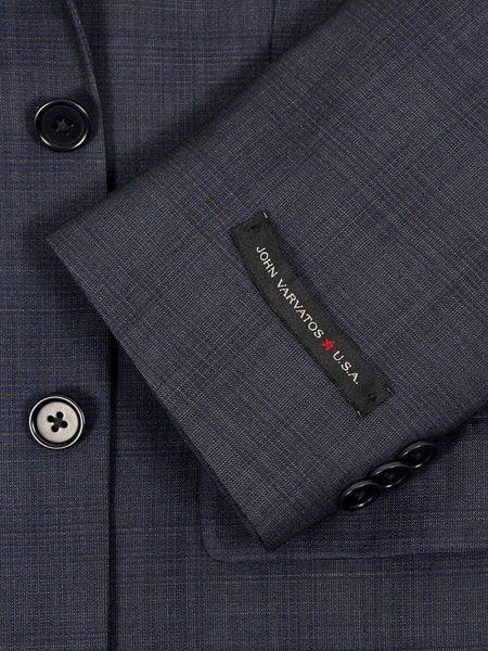 John Varvatos 22215 100% Wool Boy's Suit - Plaid - Navy - Heritage ...