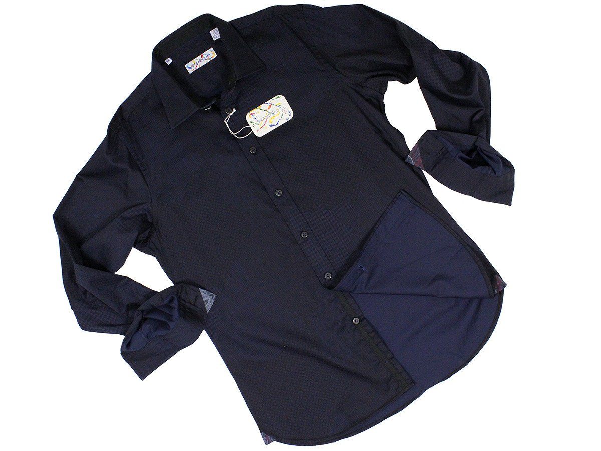 Boy's Sport Shirt 22599 Black Boys Sport Shirt Brandolini 