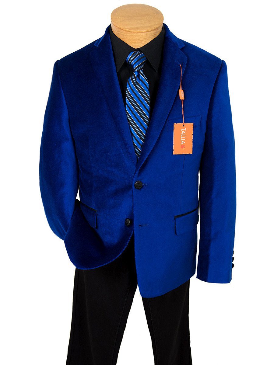 Boy's Sport Coat 22851 Cobalt Blue Boys Sport Coat Tallia 