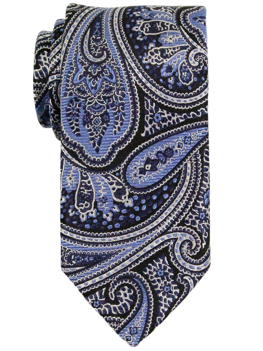 Boy's Tie 23305 Blue/Black/Silver Boys Tie Heritage House 