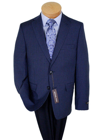 Image of Michael Kors 24292 100% Wool Boy's Sport Coat - Check - Navy Boys Sport Coat Michael Kors 