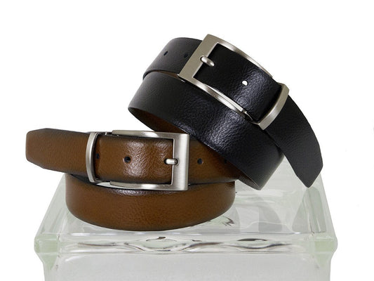 Paul Lawrence 24684 100% Genuine Leather Boy's Belt - Reversible - Black/Cogn Boys Belt Paul Lawrence 