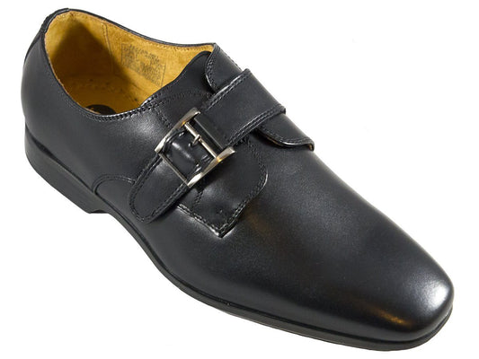 Umi Boys Shoe 25183 Black Monk Strap Boys Shoes Umi 