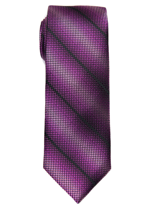 Heritage House 28483 Boy's Tie - Stripe - Rose/Burgundy Boys Tie Heritage House 