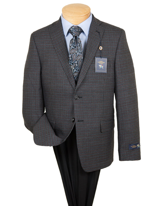 HSM 28586 Boy's Sport Coat - Check - Grey Boys Sport Coat HSM 