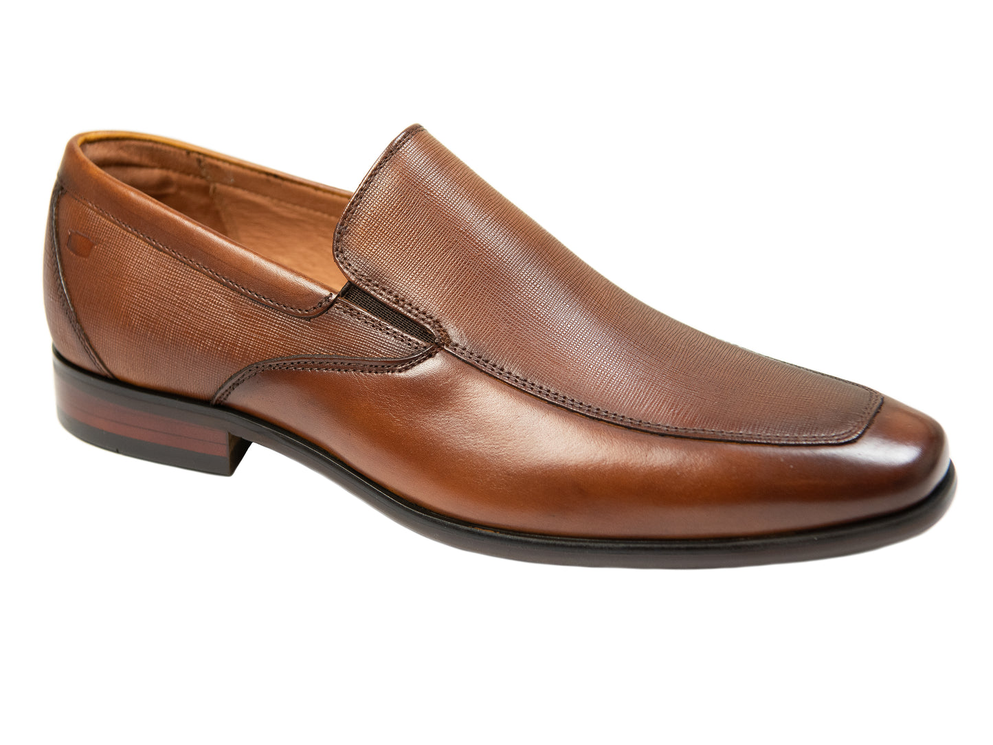 Florsheim 29157 Young Men's Shoe - Moc Toe- Slip On - Cognac