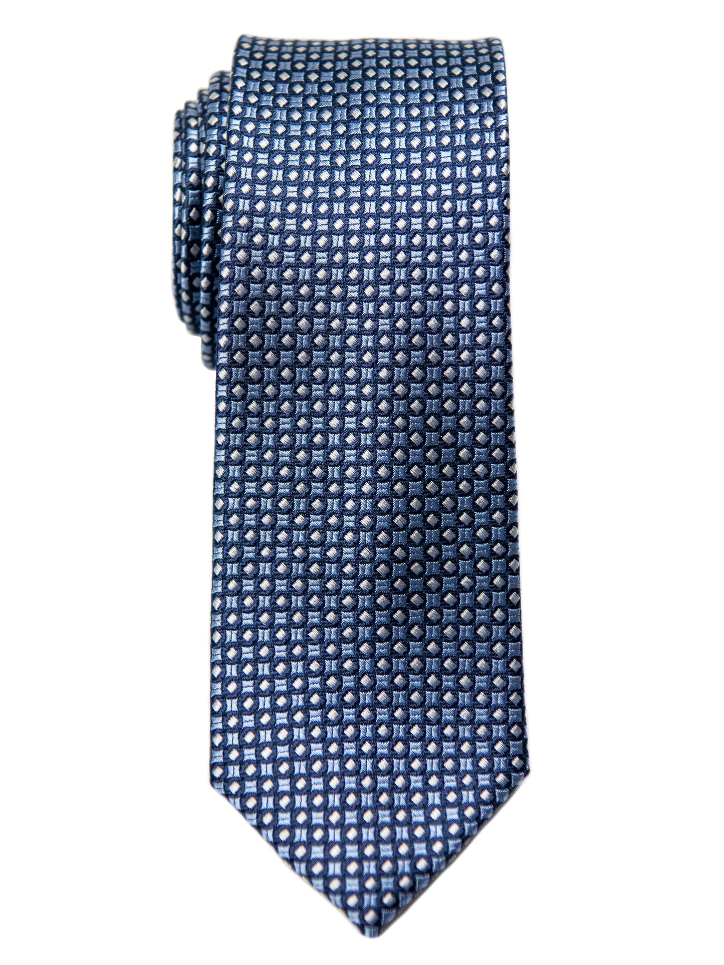 Heritage House 29626 Boy's Tie - Neat - Blue