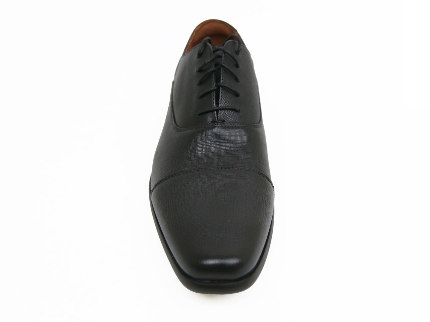 Florsheim 33257 Young Men's Shoe - Cap Toe - Black