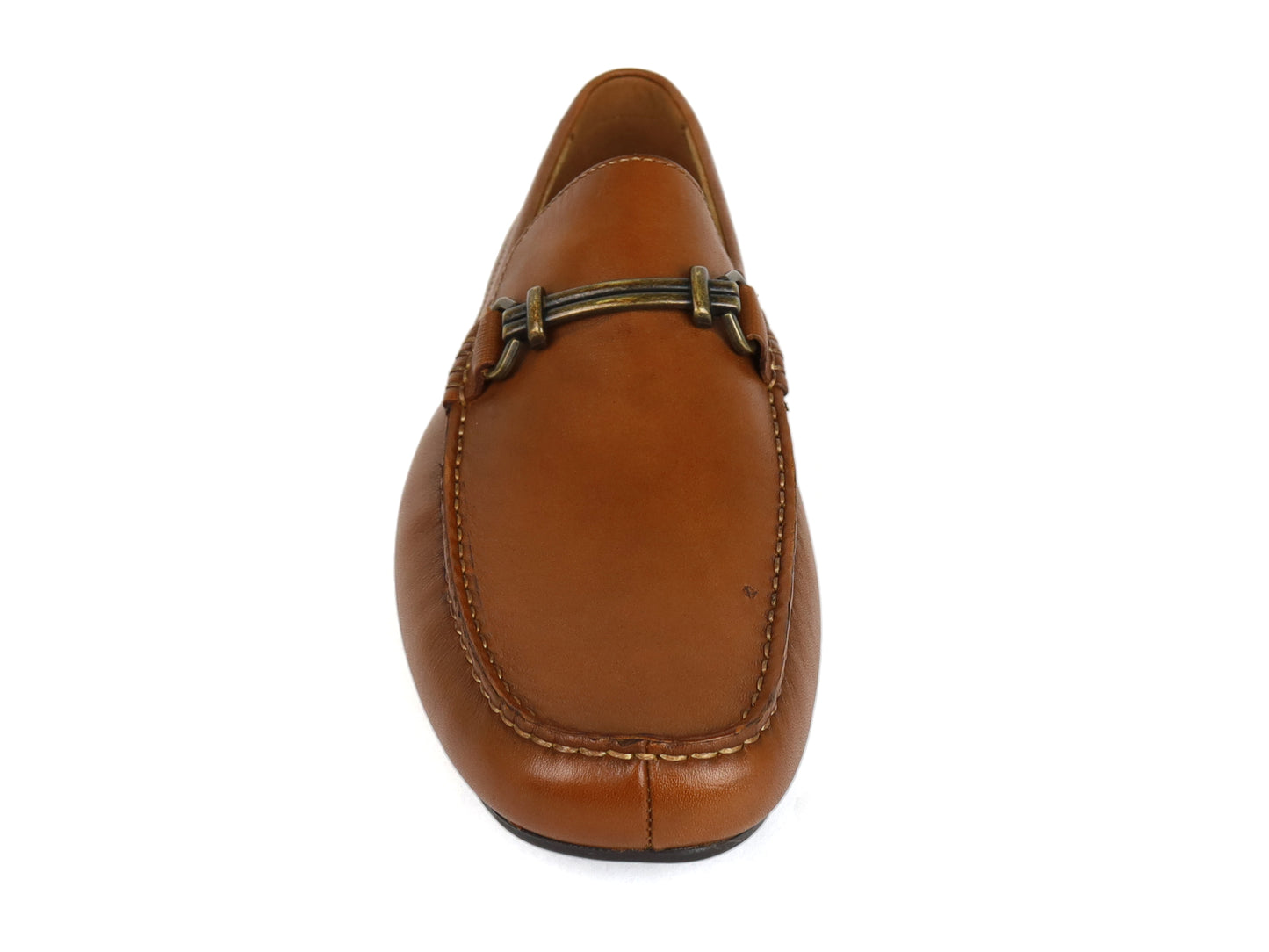 Florsheim 33545 Young Men's Shoe - Moc Toe- Slip On - Cognac