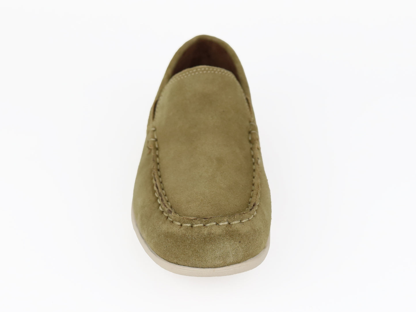 Florsheim 33660 Slip On Boy's Shoe -Suede - Khaki