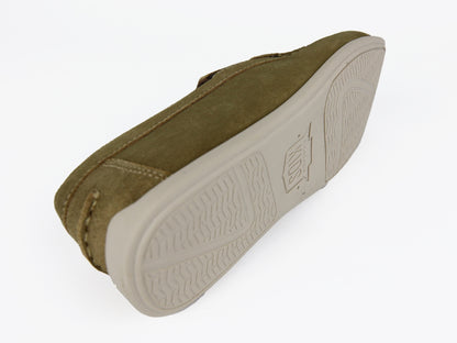 Florsheim 33660 Slip On Boy's Shoe -Suede - Khaki