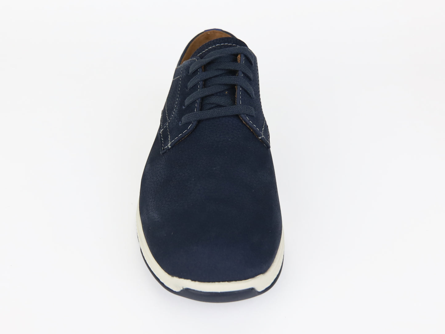 Florsheim 33686 Boy's Shoe - Plain Toe Ox-Suede-Navy