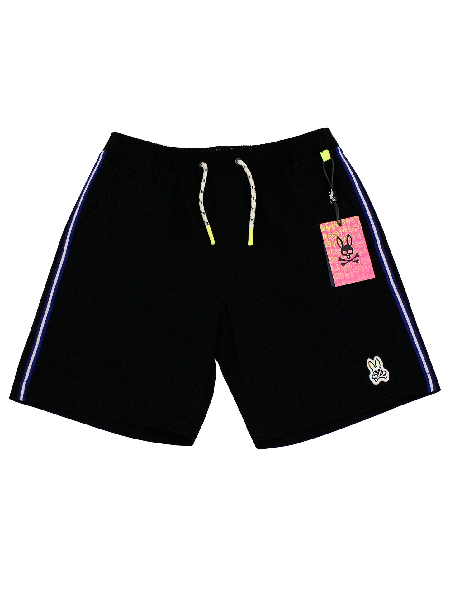 Psycho Bunny 33933 Boy's Swim Trunks - Black