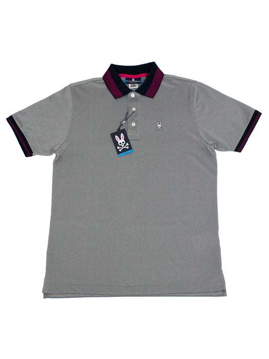 Psycho Bunny 35196 Young Men's Short Sleeve Polo - Navy