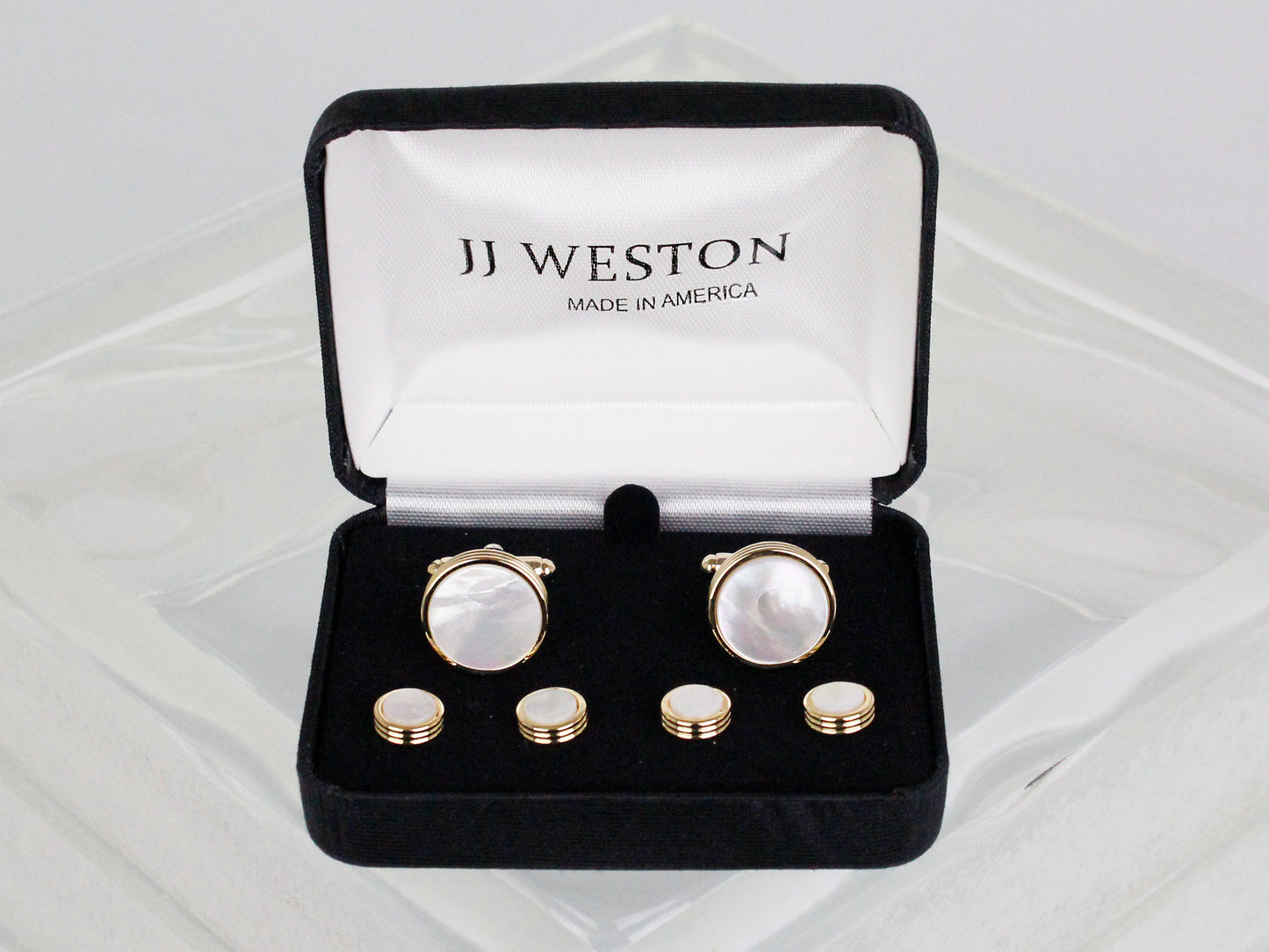 JJ WESTON 35375 - Formal Set- Mother of Pearl