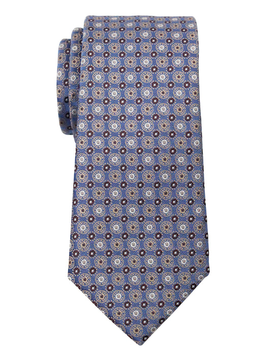 Heritage House 35748 - Boy's Tie - Neat - Blue/Mahogany