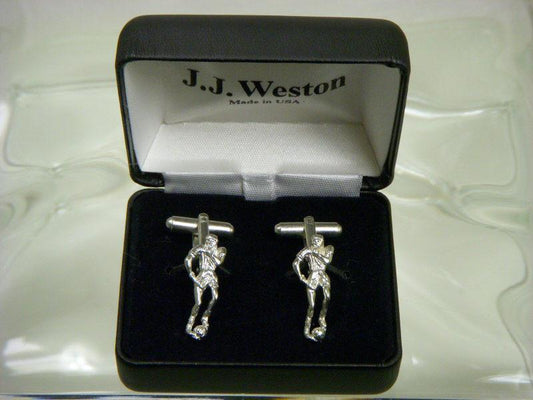 Boy's Cuff Links 6586 Silver