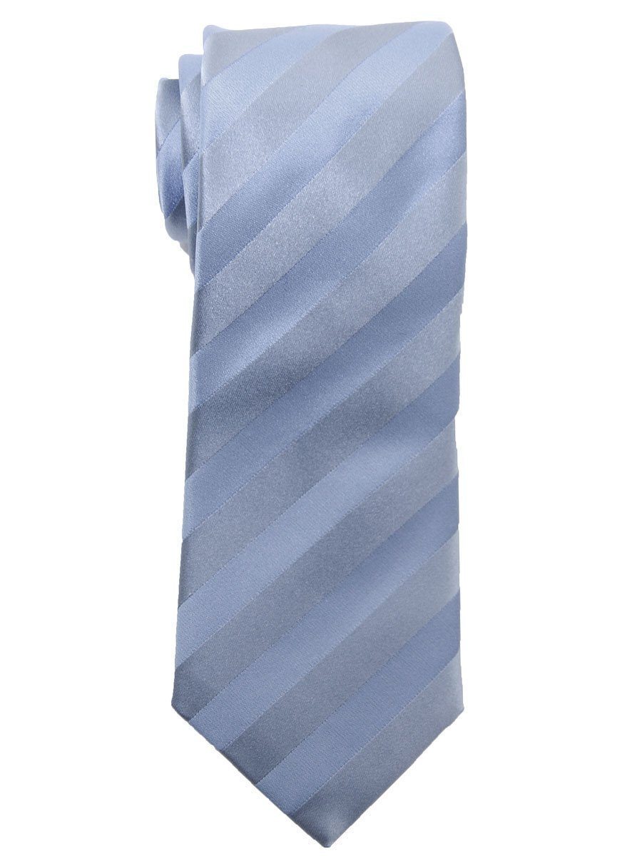 Heritage House 7554 100% Woven Silk Boy's Tie - Tonal Stripe - Sky