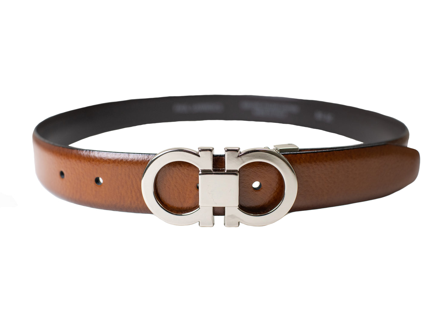 Paul Lawrence 30294 100% Genuine Leather Boy's Belt - Cognac