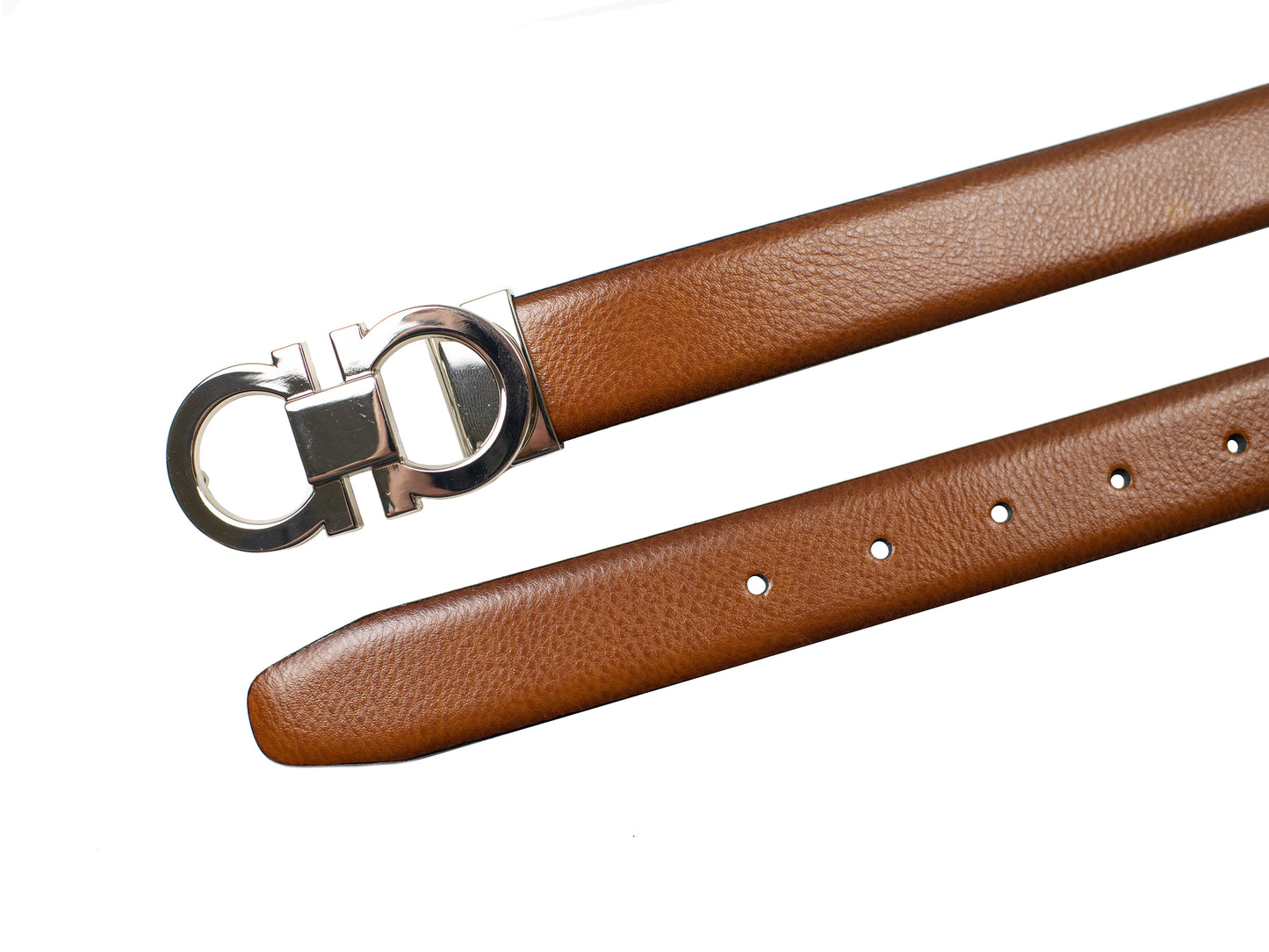 Paul Lawrence 30294 100% Genuine Leather Boy's Belt - Cognac