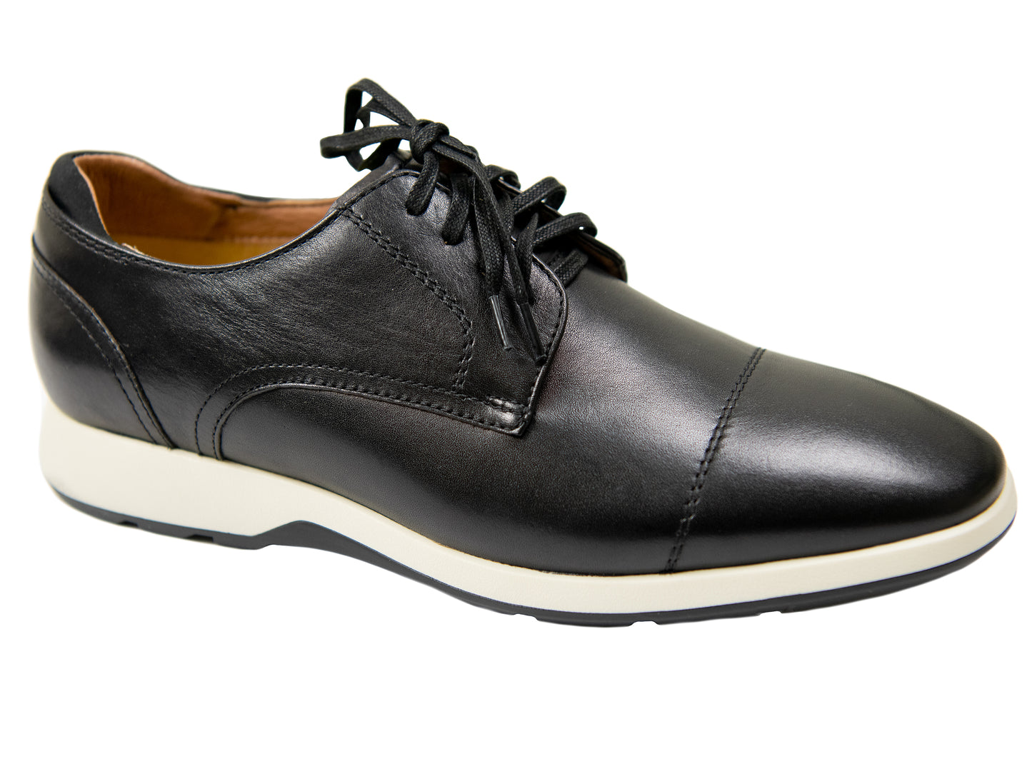 Florsheim 32052 - Young Men's Shoe - Cap Toe Oxford -Black