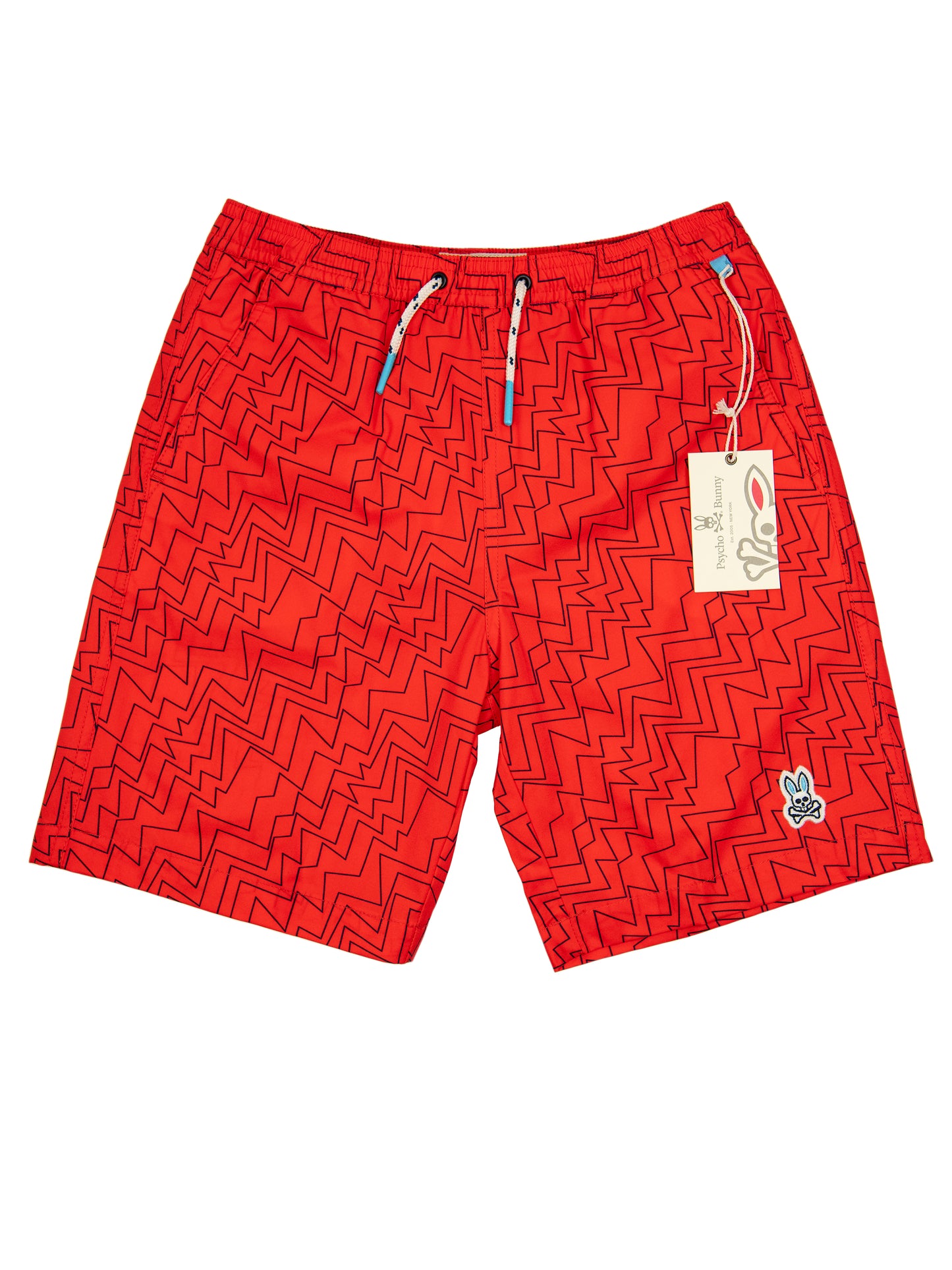 Psycho Bunny 32078 Boy's Swim Trunks - Bonfire